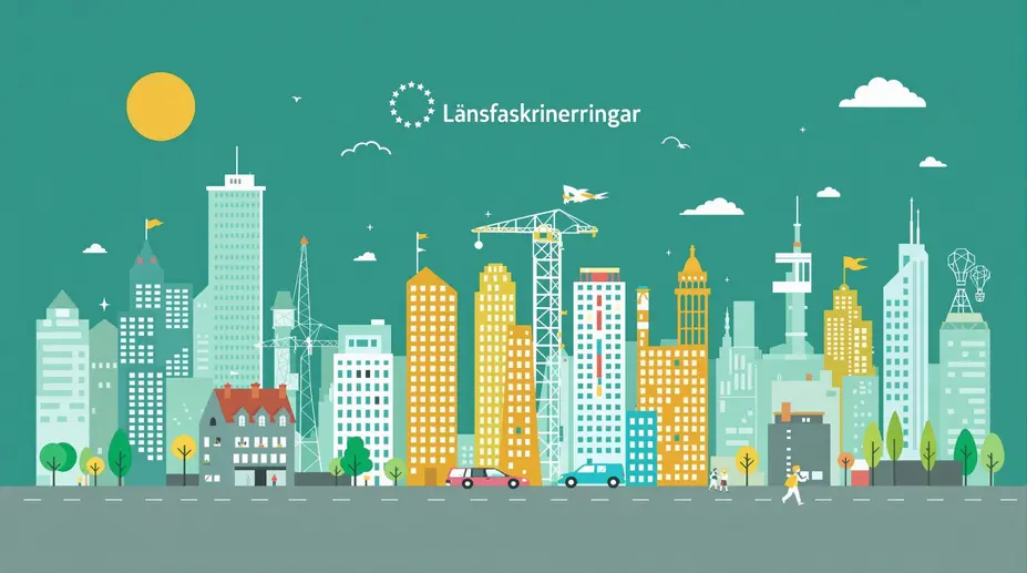 Länsförsäkringar fastighets huvudkontor symboliserar företagets påverkan på marknaden.